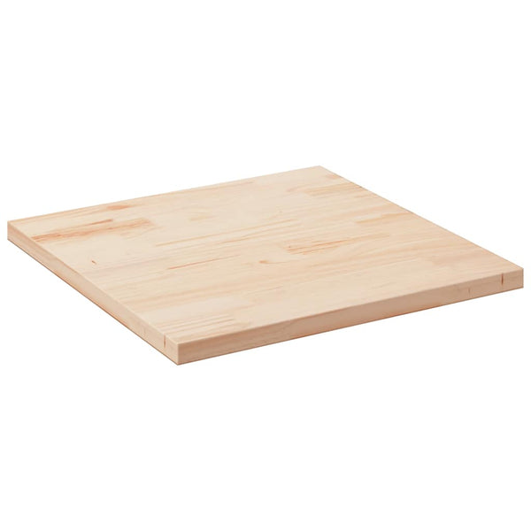 Pöytälevy 90x90x2,5 cm täysi mänty neliö