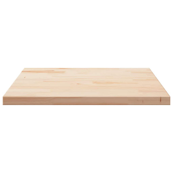 Pöytälevy 90x90x2,5 cm täysi mänty neliö
