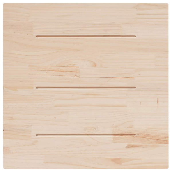 Pöytälevy 90x90x2,5 cm täysi mänty neliö