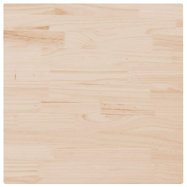 Pöytälevy 90x90x2,5 cm täysi mänty neliö