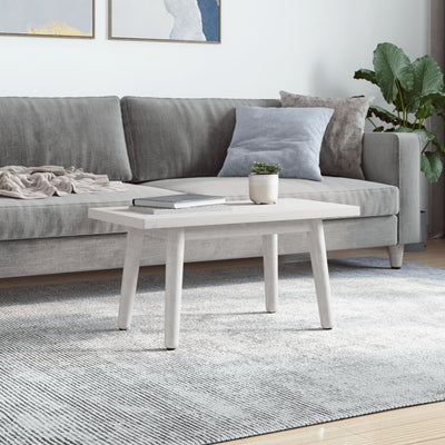 Pöytälevy valkoinen 80x40x2,5 cm täysi mänty suorakaide