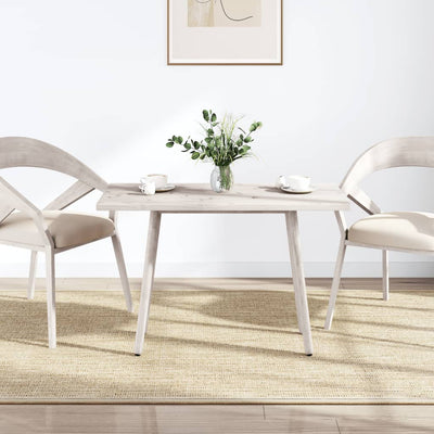 Pöytälevy valkoinen 110x60x2,5 cm täysi mänty suorakaide