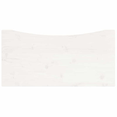 Valkoinen pöytälevy Tie 80x40x2,5cm (mänty)