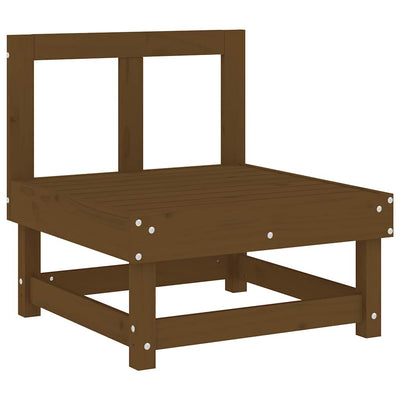 Hunajanruskea keskisohva tyynyillä Baubec (mänty)