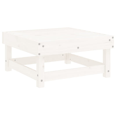 Valkoinen ulkorahi tyynyllä Baubec (mänty)