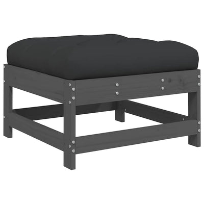 Harmaa ulkorahi tyynyllä Egbert (mänty)