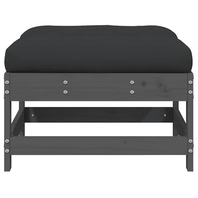 Harmaa ulkorahi tyynyllä Egbert (mänty)