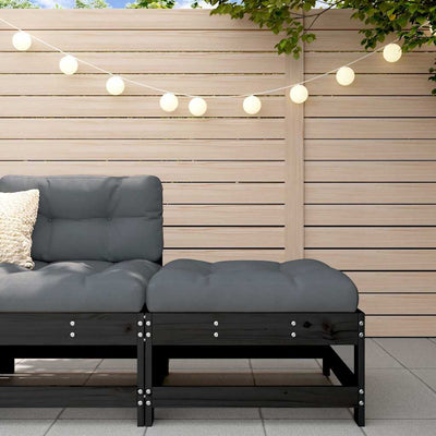 Musta ulkorahi tyynyllä Egbert (mänty)