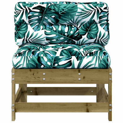 Keskisohvat tyynyillä Egbert (2 kpl kyllästetty mänty)