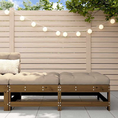 Hunajanruskea ulkorahi tyynyillä Egbert (2 kpl mänty)