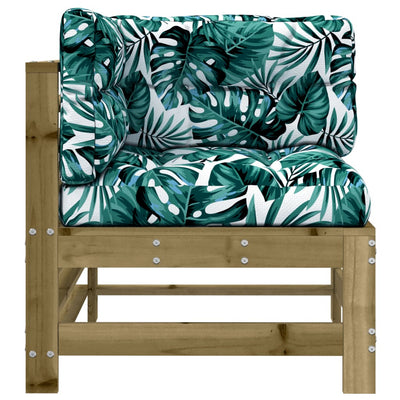 Kyllästetty kulmasohvat tyynyillä Iosefinii (2 kpl mänty)