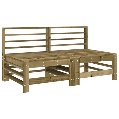 Kyllästetty keskisohvat tyynyillä Iosefinii (2 kpl mänty)