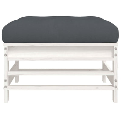 Valkoinen ulkorahit tyynyillä Iosefinii (2 kpl mänty)