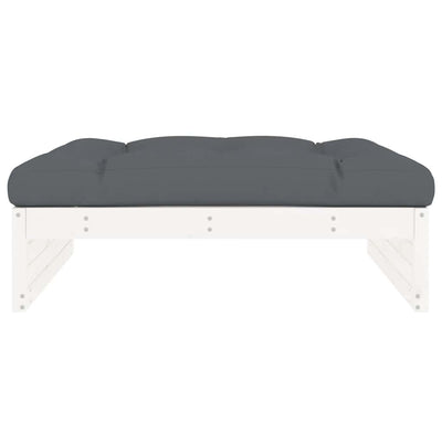 Valkoinen ulkorahi Hassouneh 120x80cm (mänty)