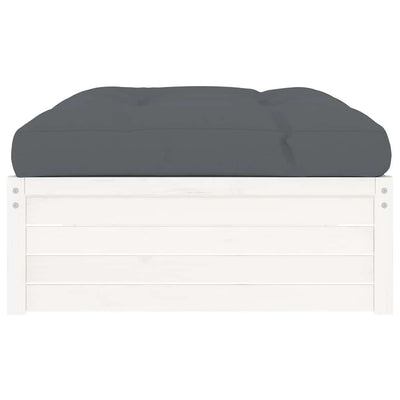 Valkoinen ulkorahi Hassouneh 120x80cm (mänty)