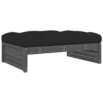 Harmaa ulkorahi Hassouneh 120x80cm (mänty)