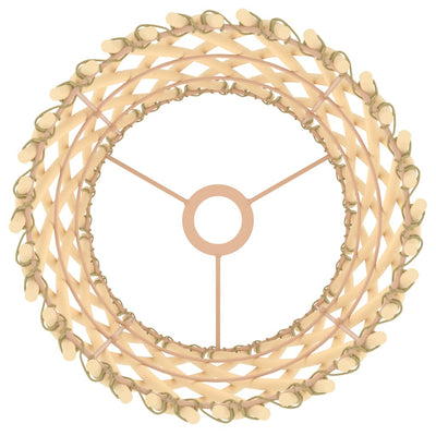 Lampunvarjostin Pima Ø23x28cm (paju)