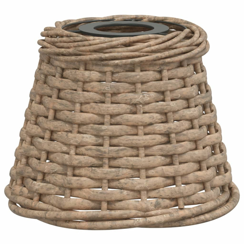 Ruskea kattovalaisimen varjostin Gherga Ø15x12cm (paju)