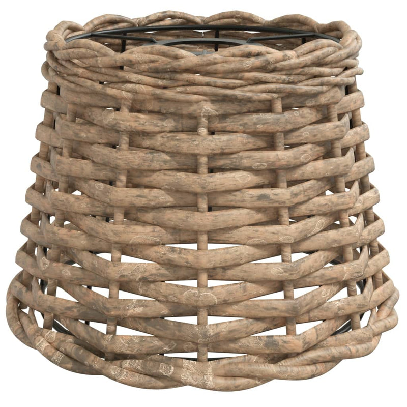 Ruskea kattovalaisimen varjostin Gherga Ø20x15cm (paju)