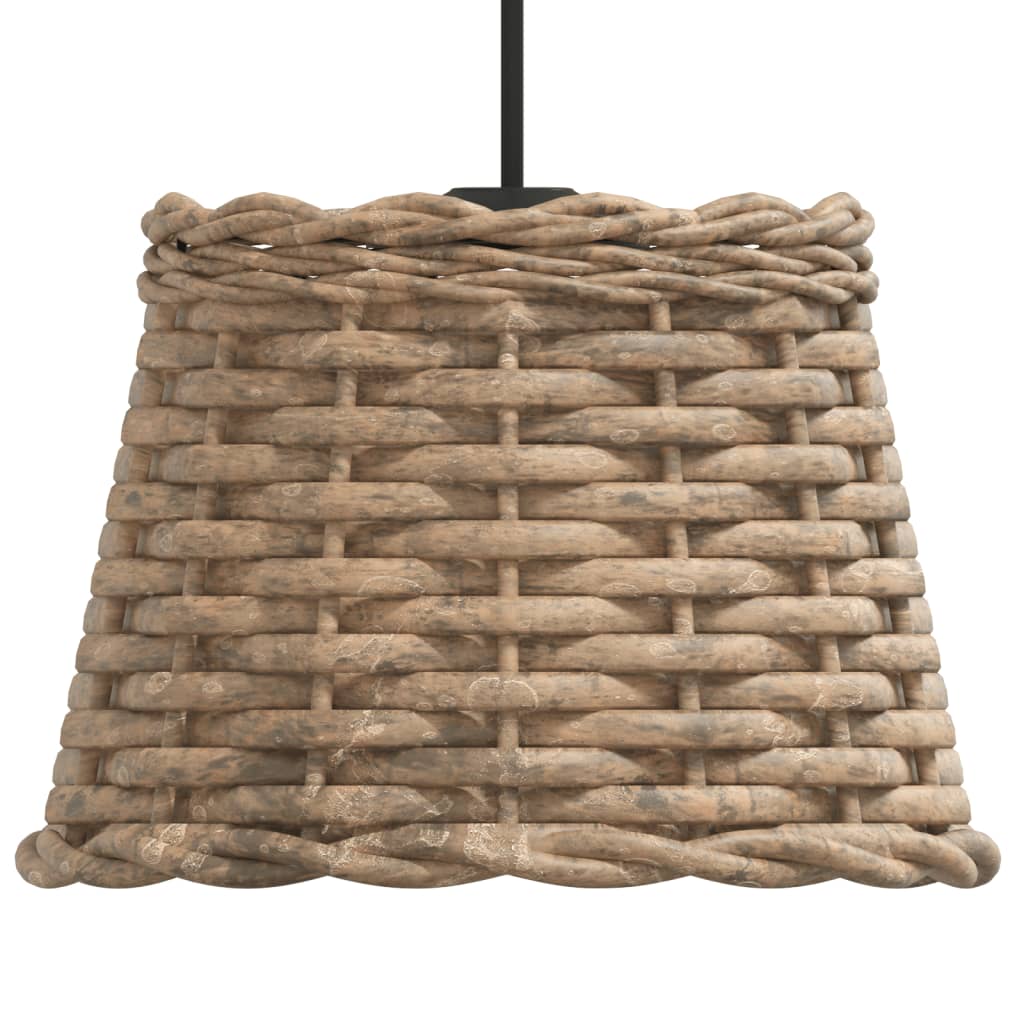 Ruskea kattovalaisimen varjostin Gherga Ø20x15cm (paju)