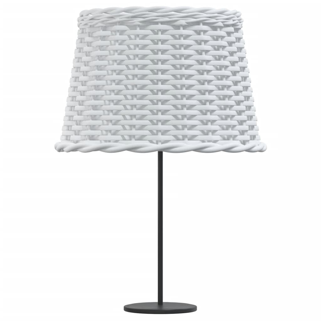 Valkoinen lampunvarjostin Angell Ø40x26cm (paju)