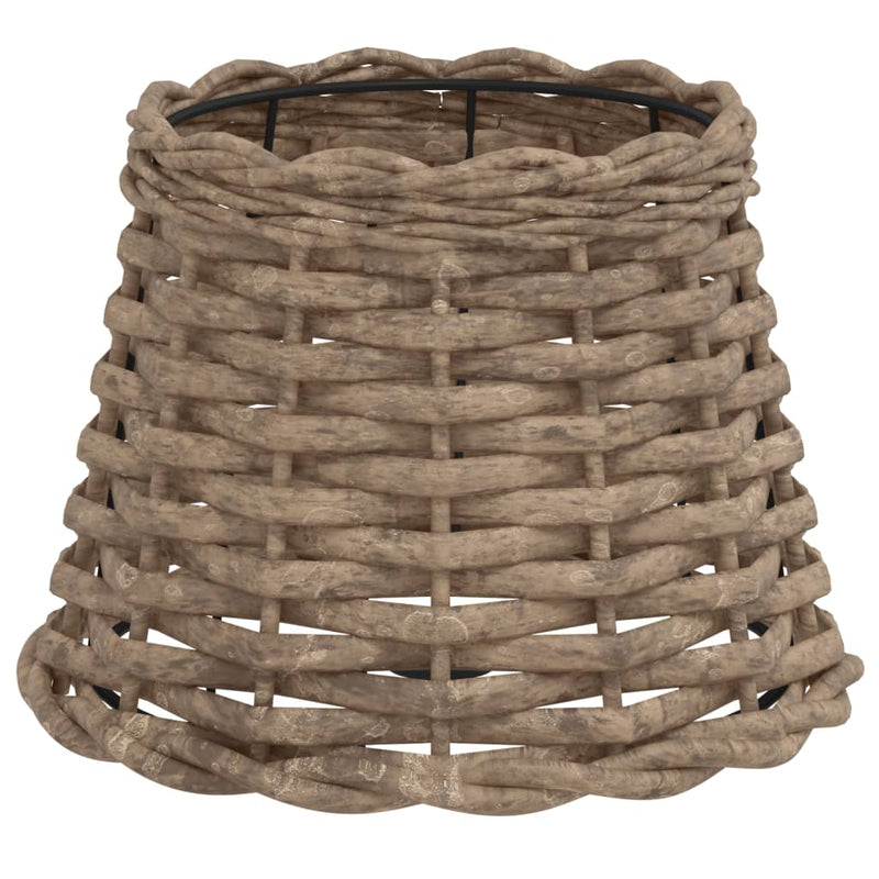 Ruskea lampunvarjostin Angell Ø20x15cm (paju)