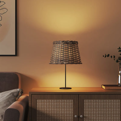 Ruskea lampunvarjostin Angell Ø25x17cm (paju)