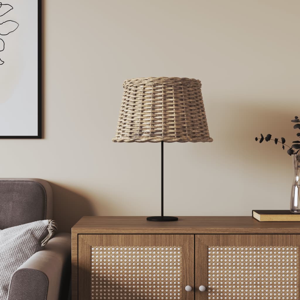 Ruskea lampunvarjostin Angell Ø45x28cm (paju)