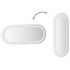 Kylpyhuoneen LED-peili 50x20 cm ovaali