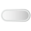 Kylpyhuoneen LED-peili 70x30 cm ovaali