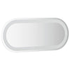 Kylpyhuoneen LED-peili 70x30 cm ovaali