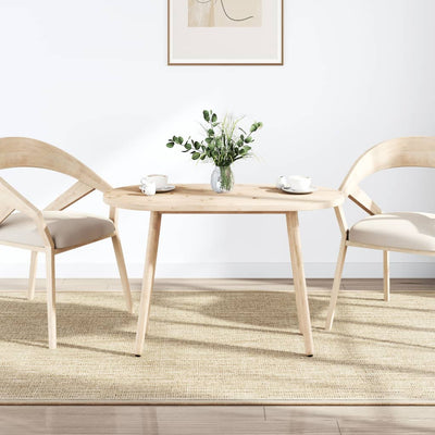 Pöytälevy 110x55x2,5 cm täysi mänty ovaali