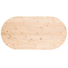 Pöytälevy 110x55x2,5 cm täysi mänty ovaali