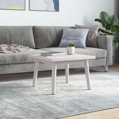 Pöytälevy valkoinen 50x50x2,5 cm täysi mänty neliö