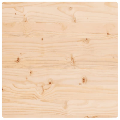 Pöytälevy 60x60x2,5 cm täysi mänty neliö