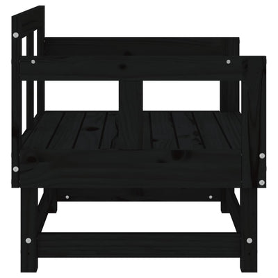 Musta puutarhatuolit Nejmedin (2 kpl mänty)