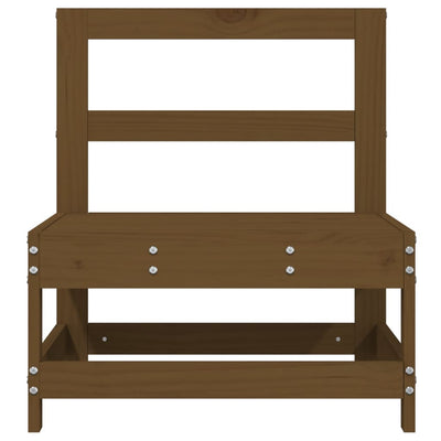 Hunajanruskea puutarhan keskisohva Zahari (mänty)