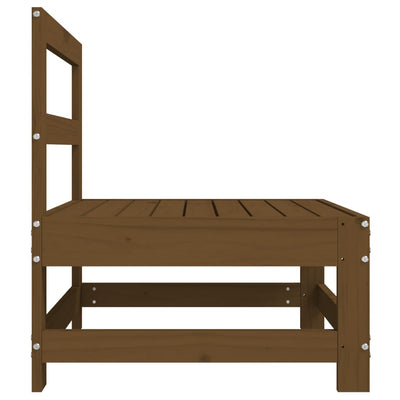 Hunajanruskea puutarhan keskisohva Zahari (mänty)