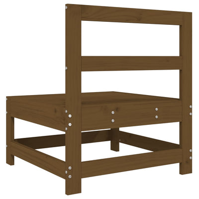 Hunajanruskea puutarhan keskisohva Zahari (mänty)