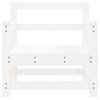 Valkoinen puutarhatuolit Zahari (2 kpl mänty)