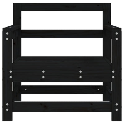 Musta puutarhatuolit Zahari (2 kpl mänty)