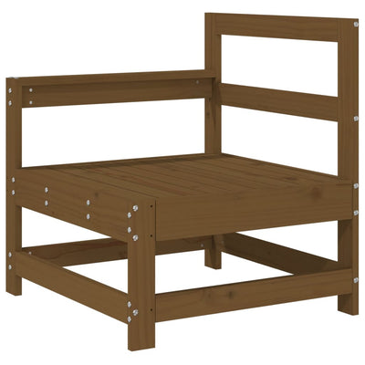 Hunajanruskea puutarhasohvasarja Zahari (4-osainen, mänty)