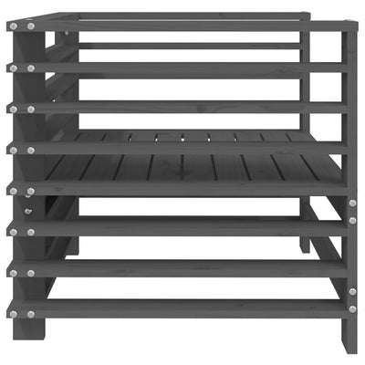 Harmaa puutarhatuolit Doroty (2 kpl mänty)