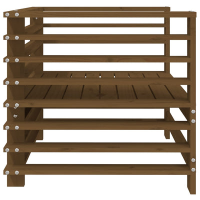 Hunajanruskea puutarhatuolit Doroty (2 kpl mänty)