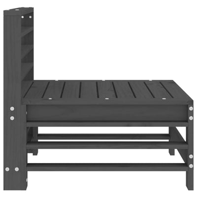 Harmaa puutarhan keskisohvat Doroty (2 kpl mänty)