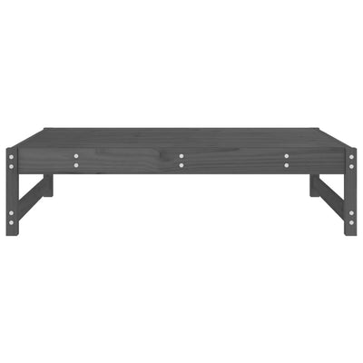 Harmaa ulkorahi Gasparian 120x80cm (mänty)