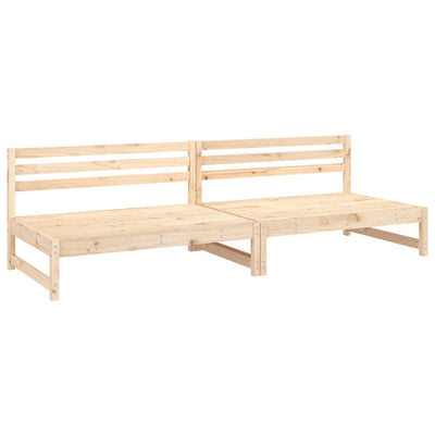Puutarhan keskisohvat 2 kpl 120x80 cm täysi mänty