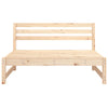 Puutarhan keskisohvat 2 kpl 120x80 cm täysi mänty