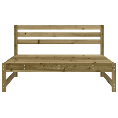 Puutarhan keskisohvat 2 kpl 120x80 cm kyllästetty mänty