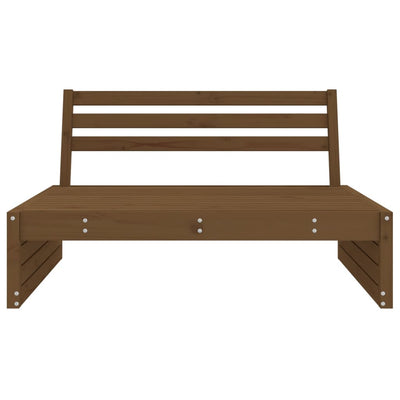 Hunajanruskea puutarhan keskisohva Teonia 120x80cm (mänty)